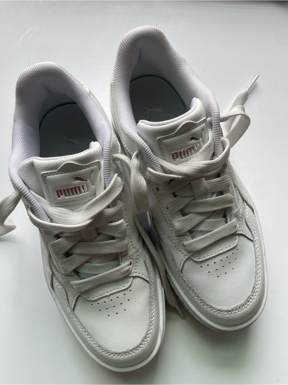 Puma White Kids' Sneakers
